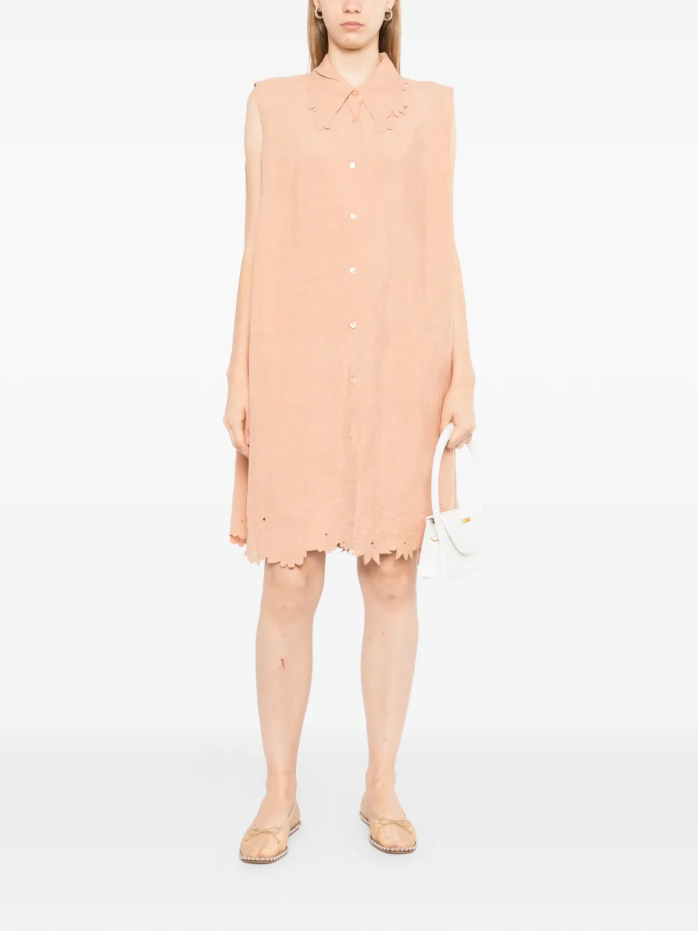JNBY Blousejurk met gewelfde afwerking Beige