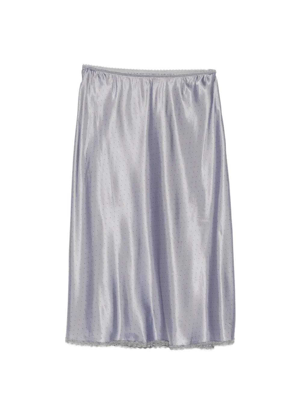JNBY lace-trimed midi skirt - Grau