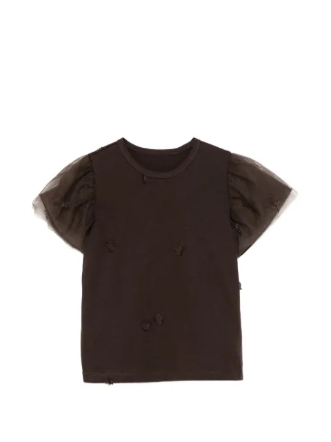 jnby by JNBY チュールスリーブ Tシャツ