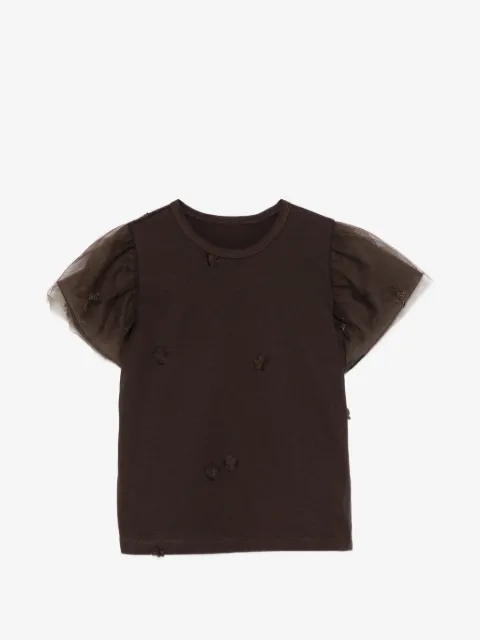 jnby by JNBY playera de tul bordada