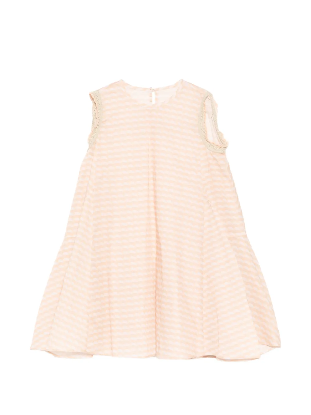 Jnby by JNBY Mouwloze jurk met afwerking Beige