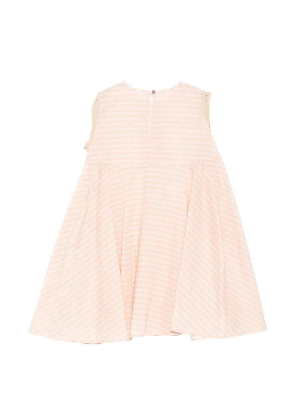 jnby by JNBY Mouwloze jurk met afwerking Beige