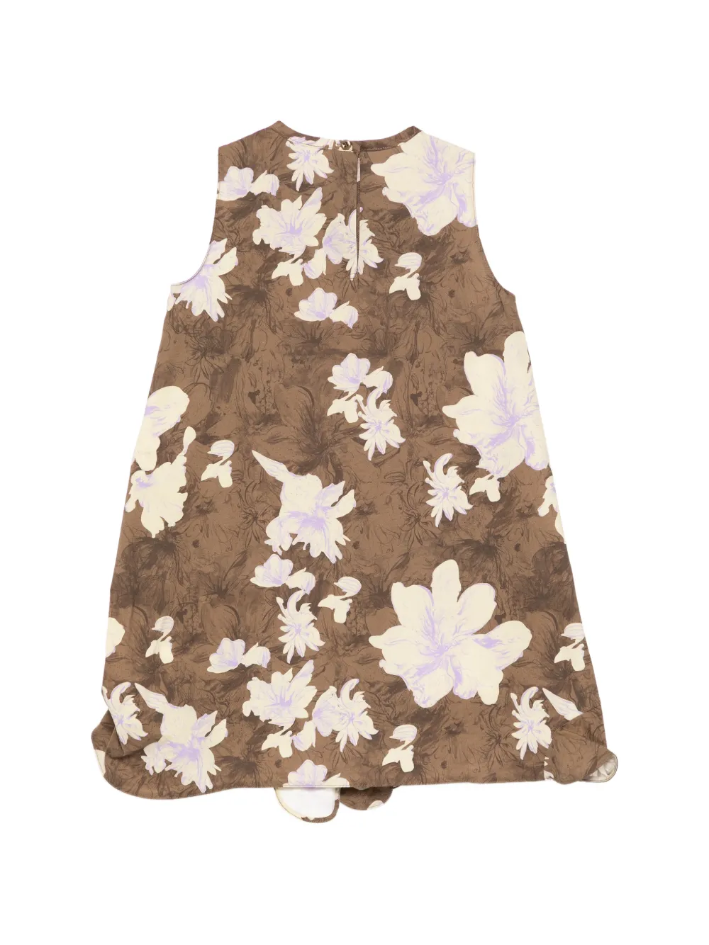 jnby by JNBY Jurk met bloemenprint Bruin