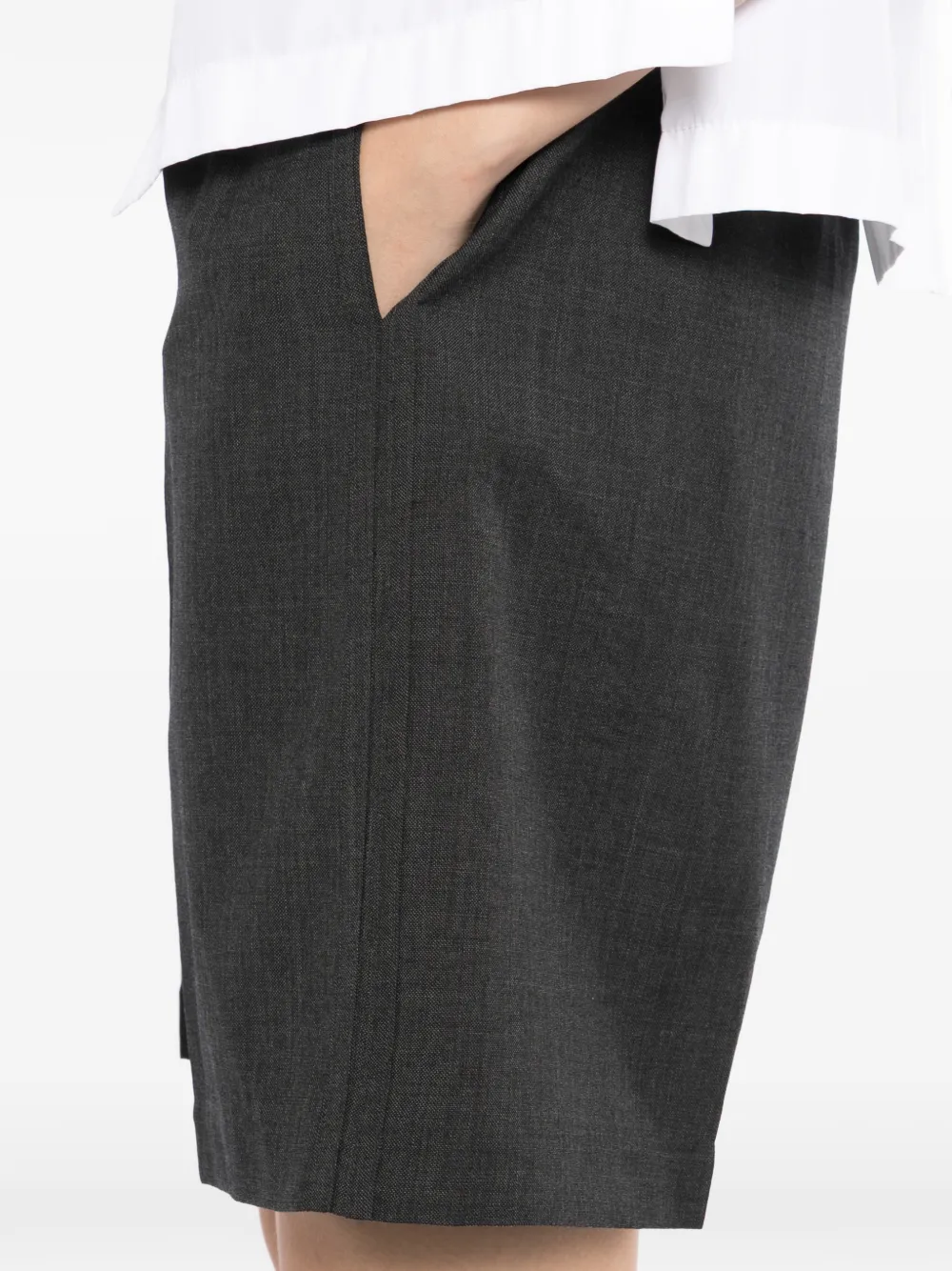 JNBY Getailleerde shorts Grijs