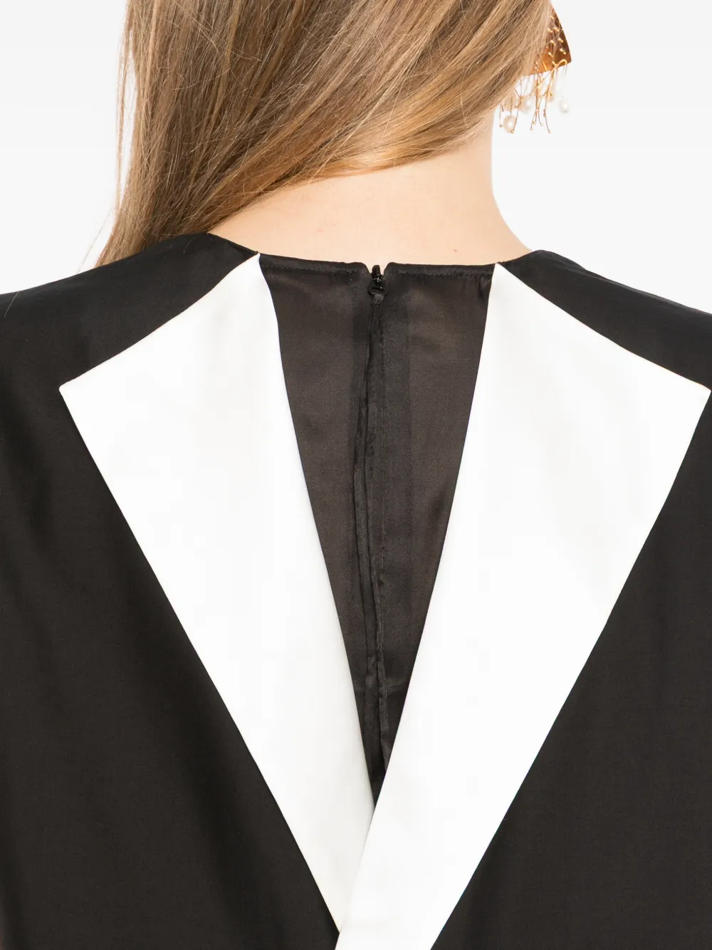 JNBY Mouwloze oversized jurk Zwart