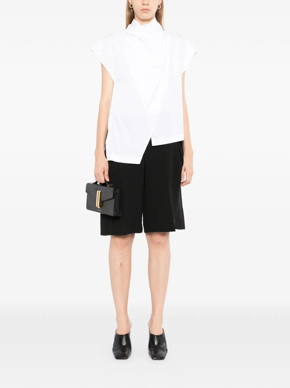 JNBY Geplooide shorts Zwart