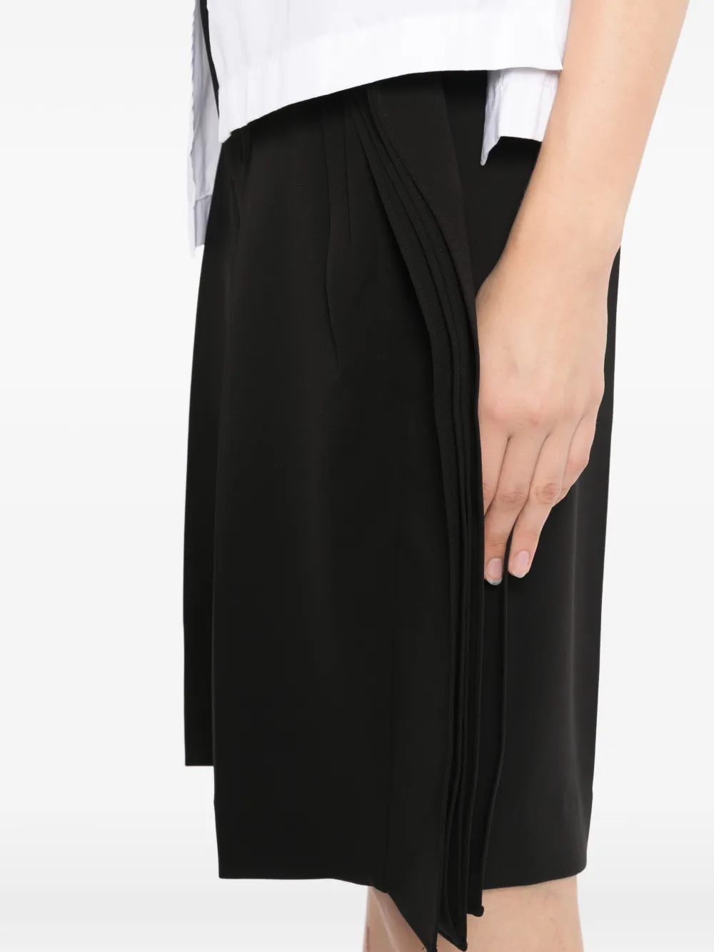 JNBY Geplooide shorts Zwart