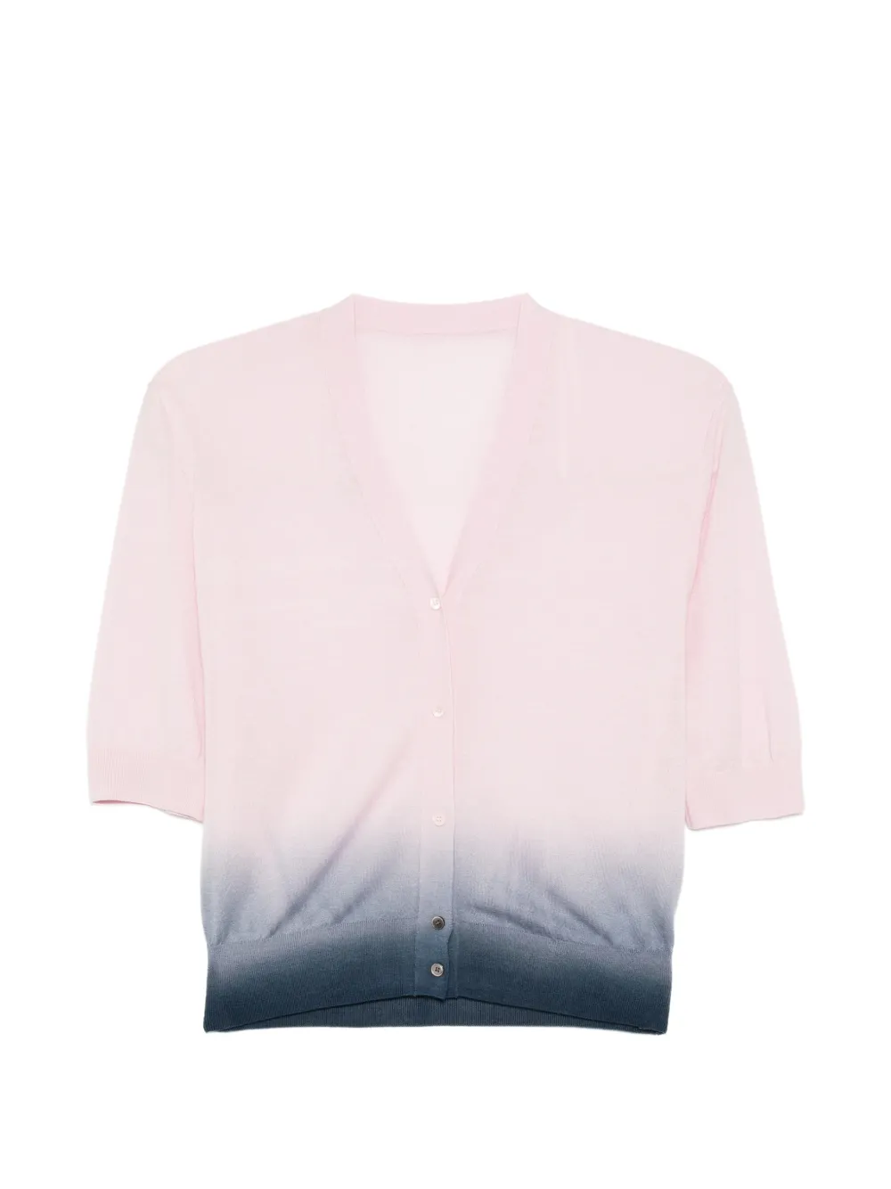 JNBY gradient-dye mid-sleeve cardigan - Pink