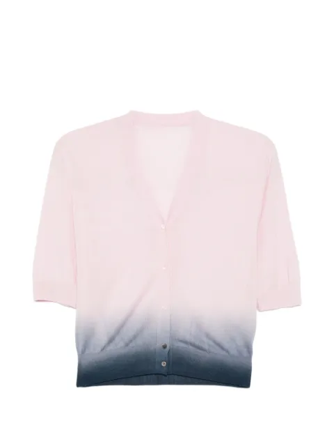 JNBY — gradient-dye mid-sleeve cardigan