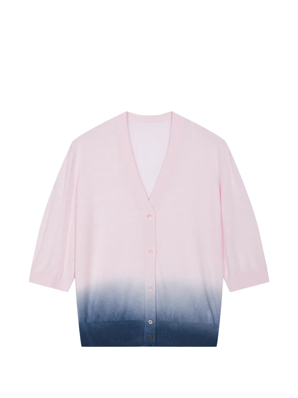 JNBY gradient-dye mid-sleeve cardigan - Rosa