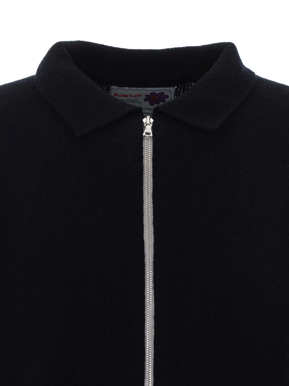 Howlin' Vest met lange mouwen en ritssluiting Blauw