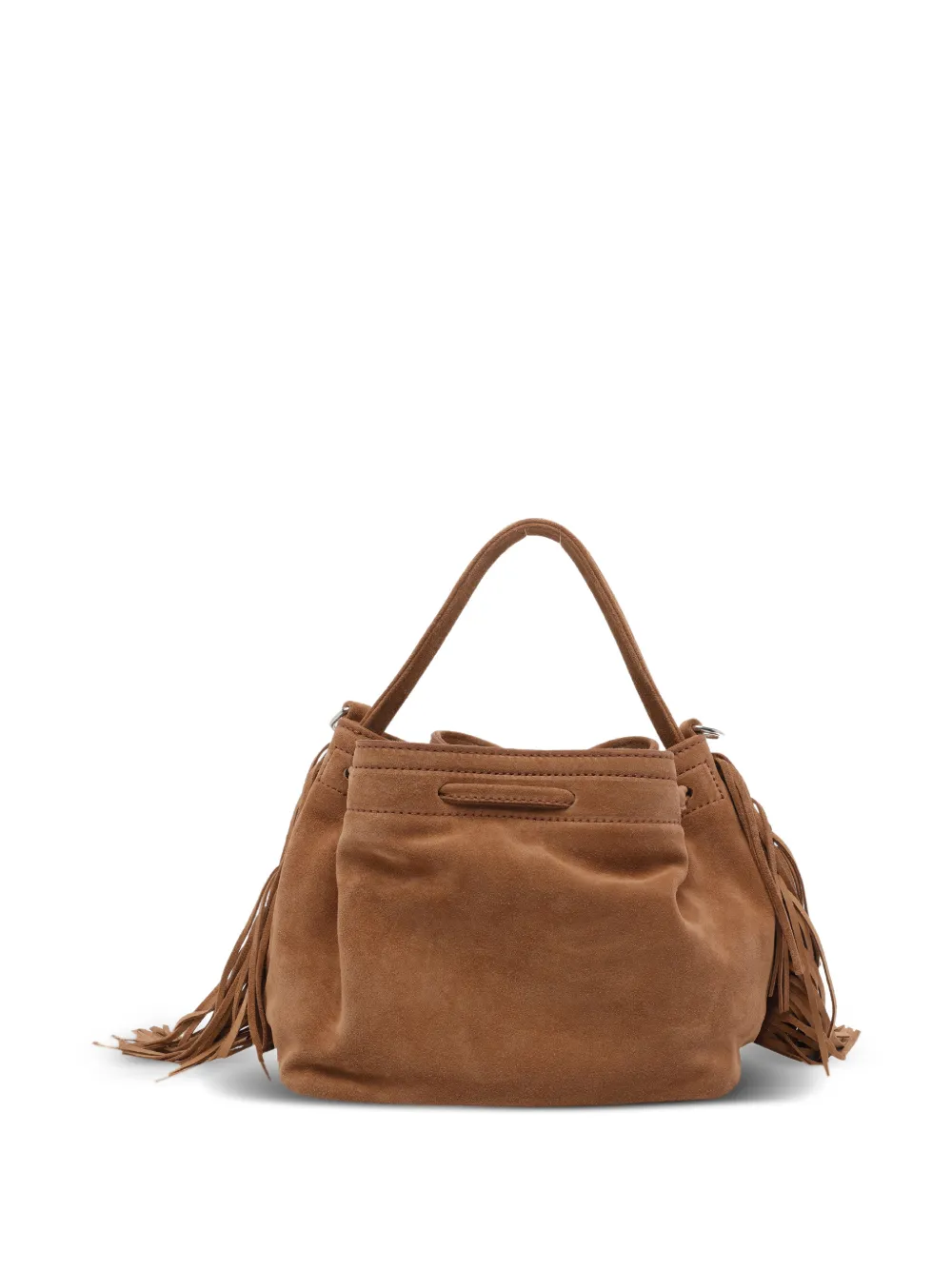 Vic Matie Sense fringed tote bag - Marrone