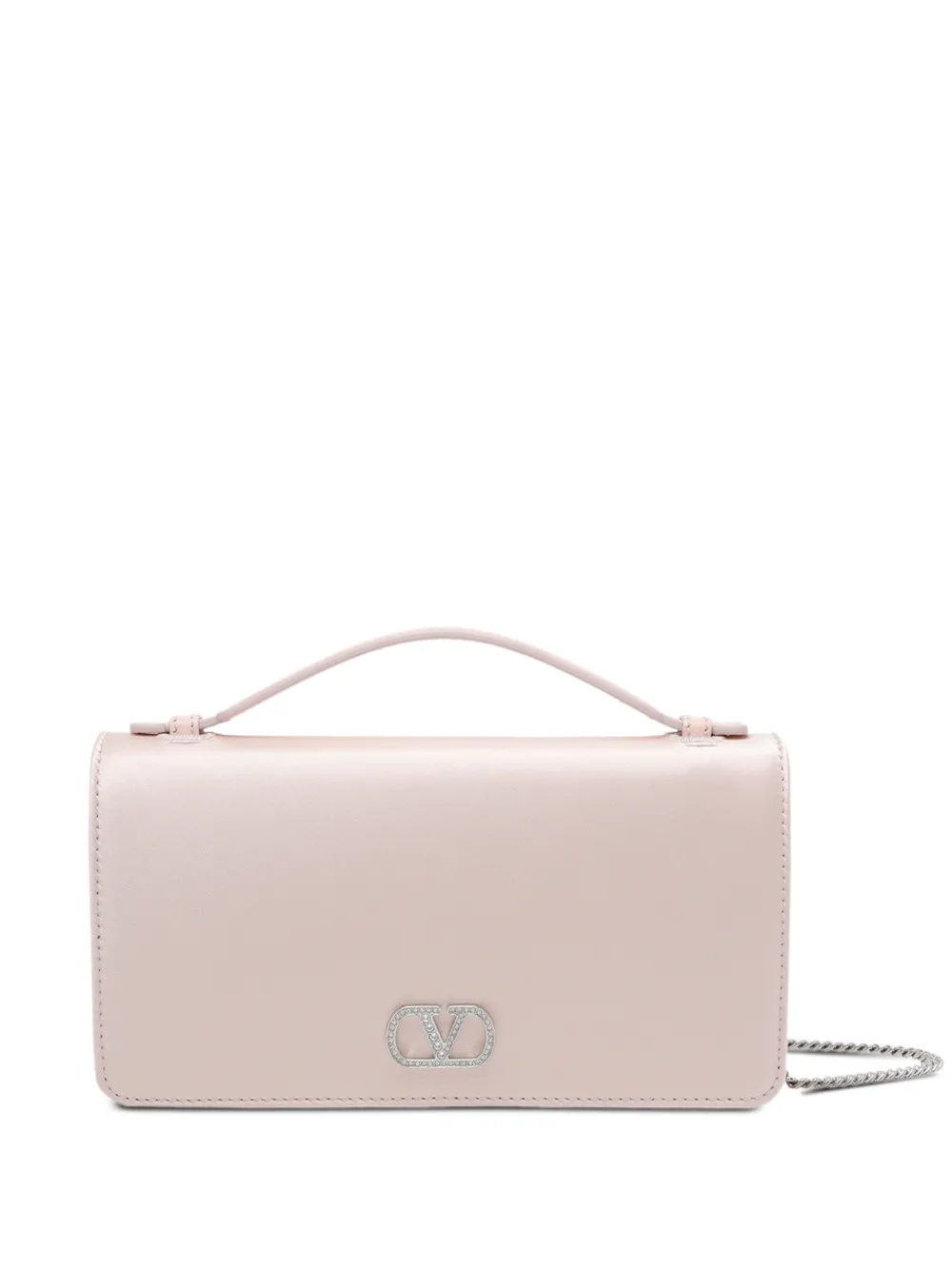 Valentino Garavani VLogo Signature crossbody bag - Rosa