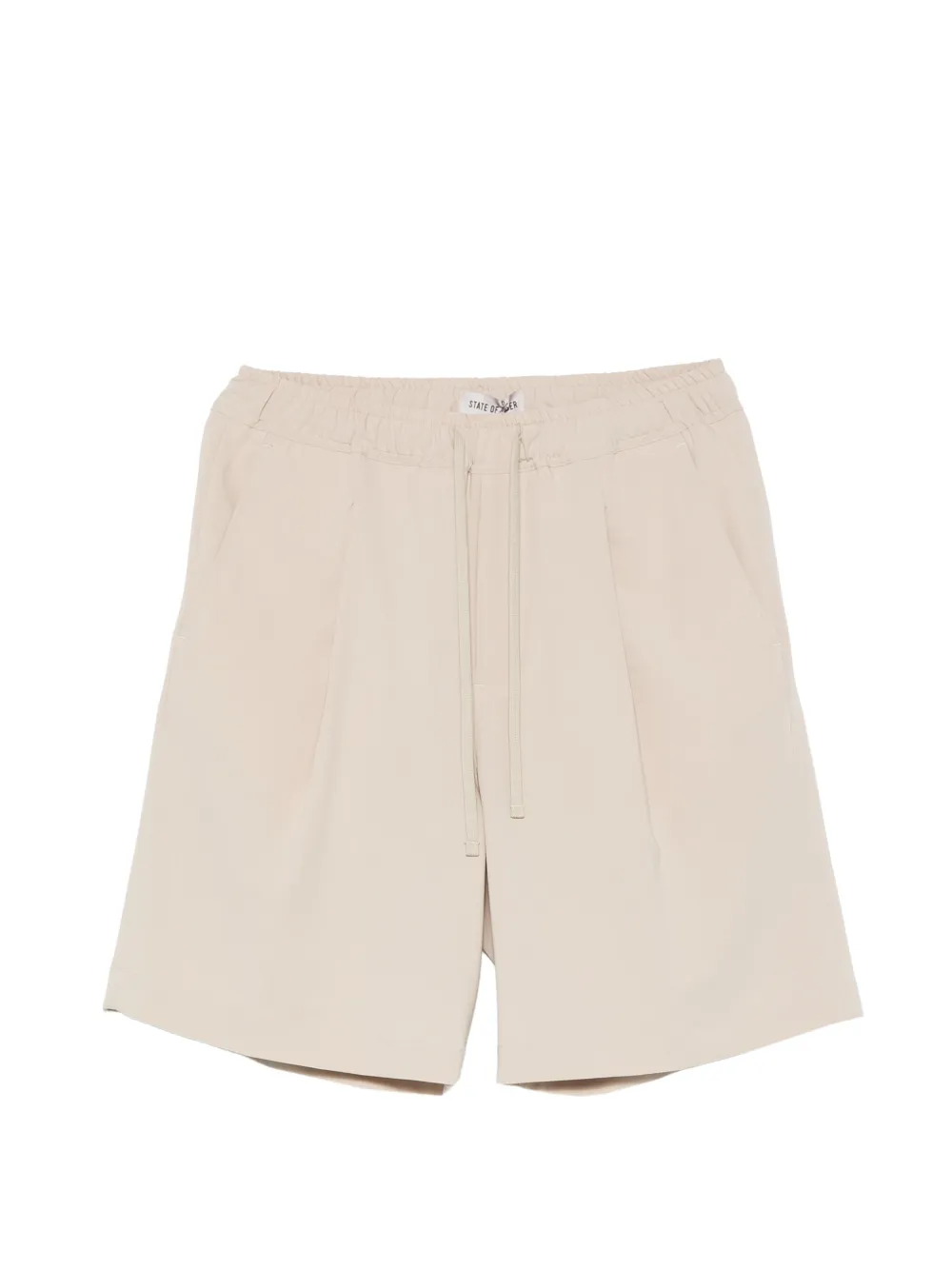 STATE OF ORDER pleated shorts - Nude