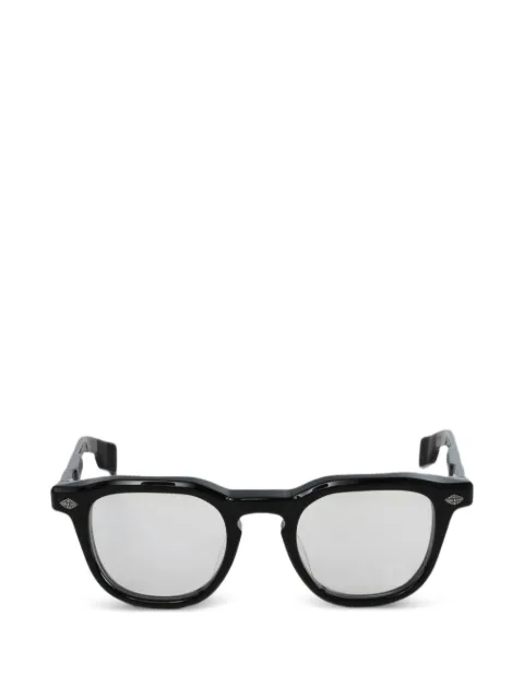 Chrome Hearts logo-plaque square-frame glasses