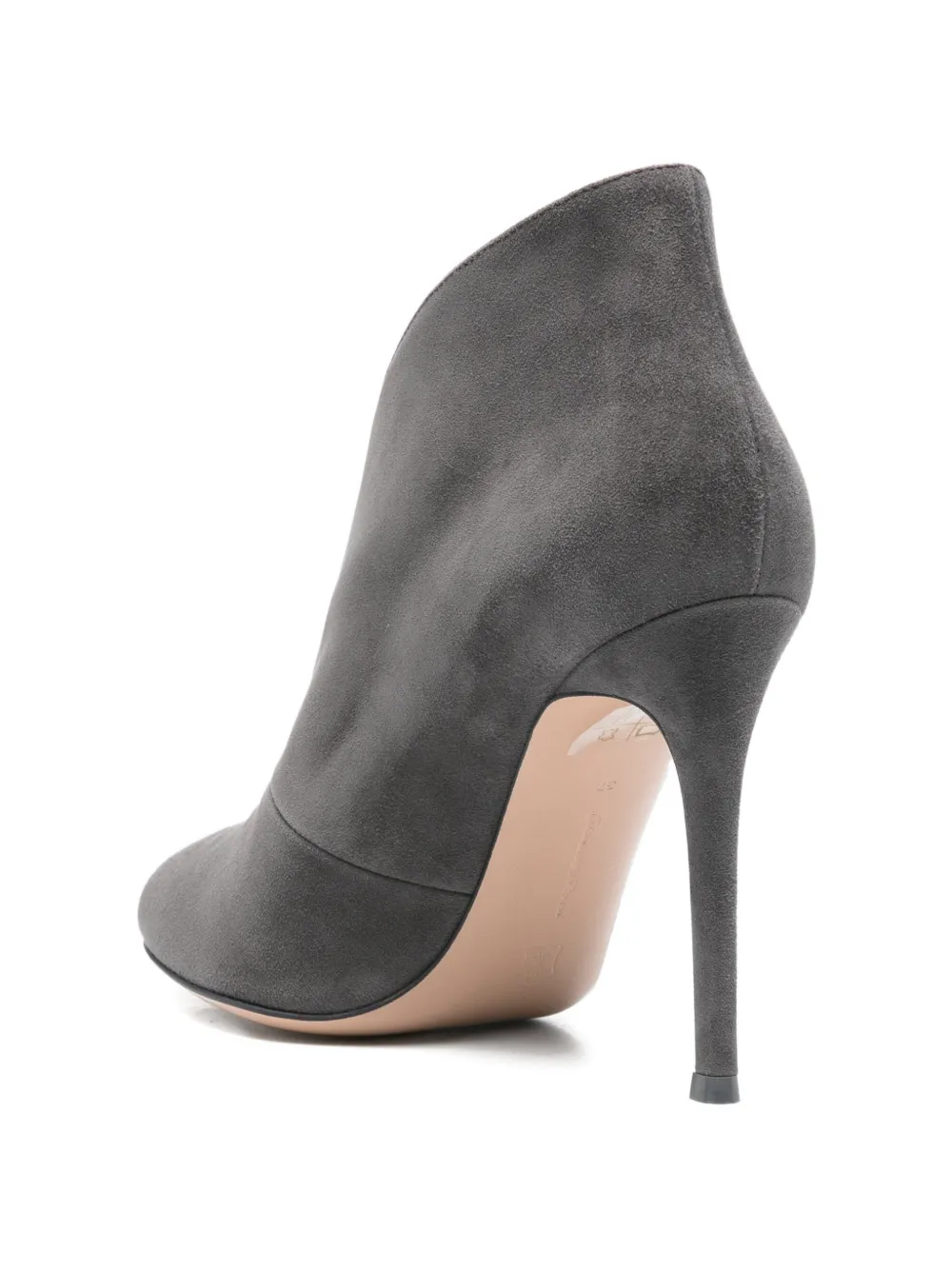 Gianvito Rossi Vamp peep-toe sandals Grijs