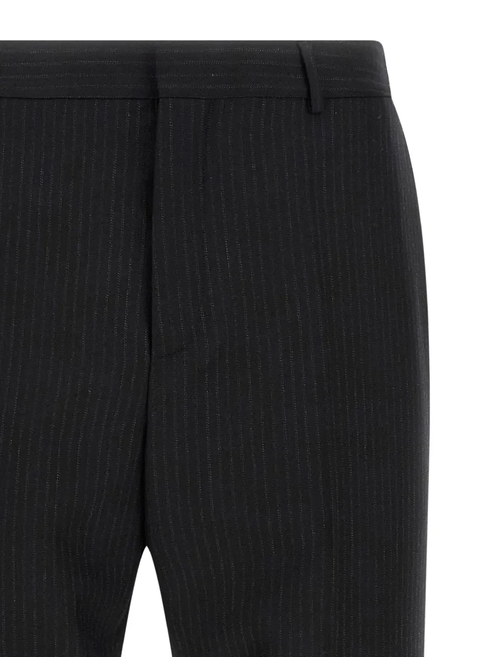 Saint Laurent Pantalon met krijtstreep Zwart