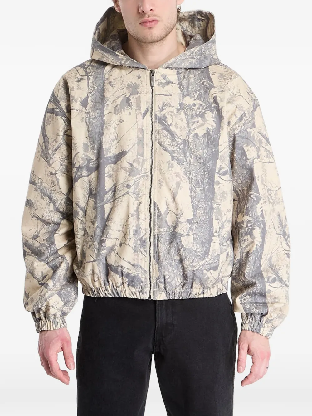 karl kani Signature Wood Camo jacket - Toni neutri