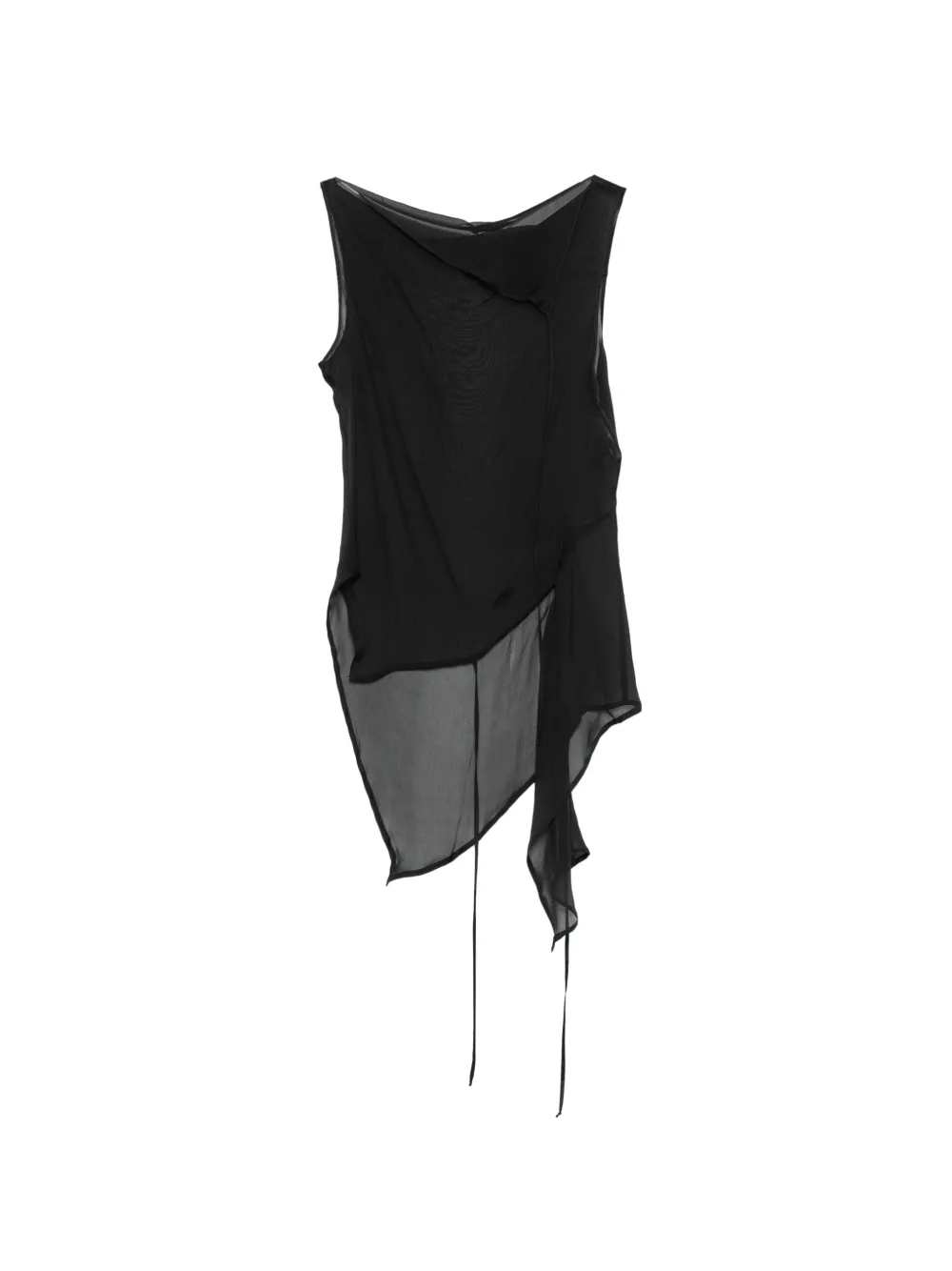 Paloma Wool Sato silk top - Nero