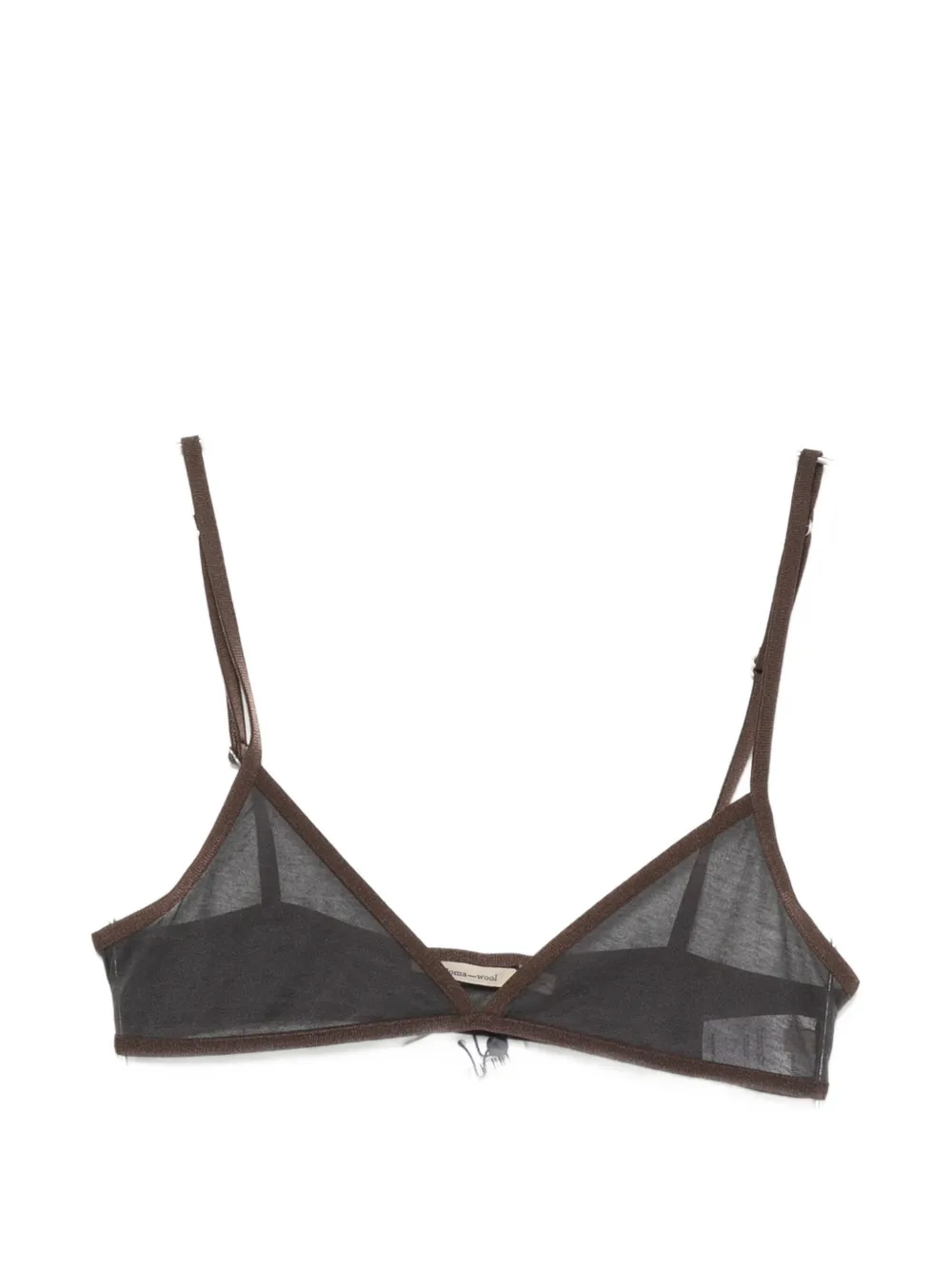 Paloma Wool Esco triangle-cup adjustable-strap top - Schwarz