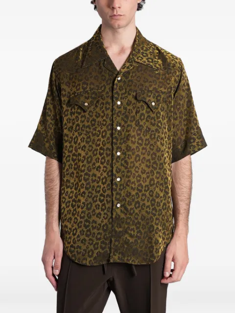 Needles leopard-print shirt