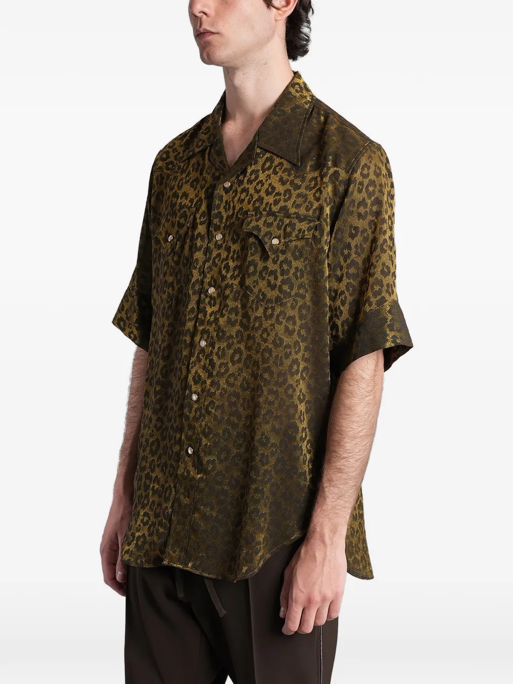  Needles Camicia Leopardata - Oro 