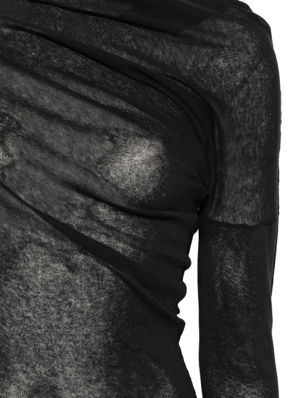 Paloma Wool Jurk met gedrapeerd detail Zwart