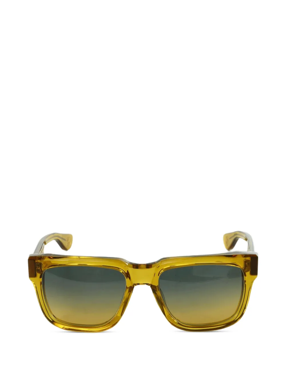 Chrome Hearts square-frame sunglasses - Giallo