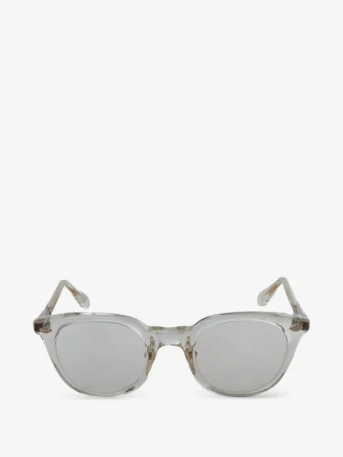 Chrome Hearts engraved round-frame glasses