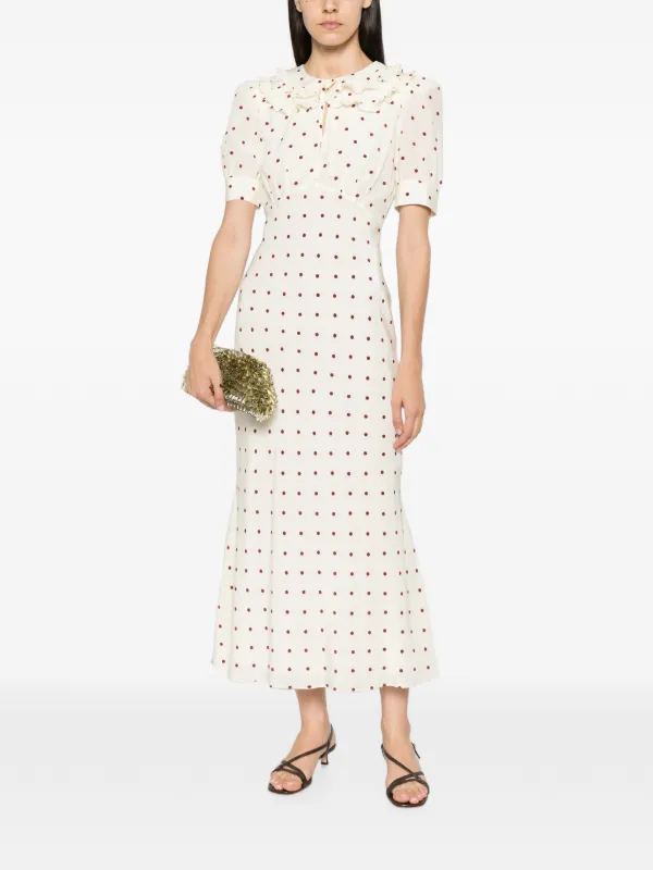 alessandra rich dress Printed silk minidress Petite Chrie refined choice for evening dressing Alessandra Rich Spring 2019 Ready-to-Wear