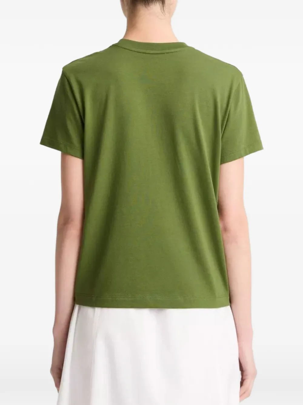Vince T-shirt met ronde hals en korte mouwen Groen