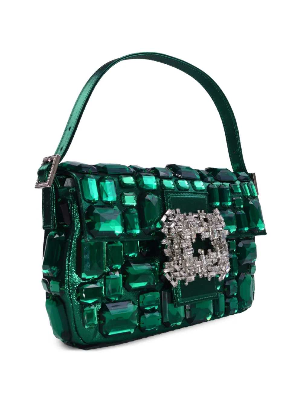  Gedebe Bolso Shopper Con Hebilla - Verde 