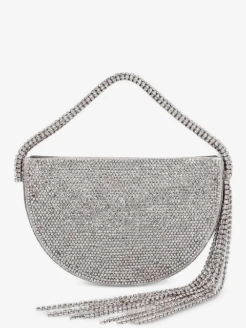 Gedebe Gabi rhinestone-embellished fringed tote bag