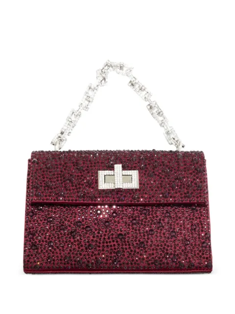 Gedebe crystal-embellished chain-handle tote bag