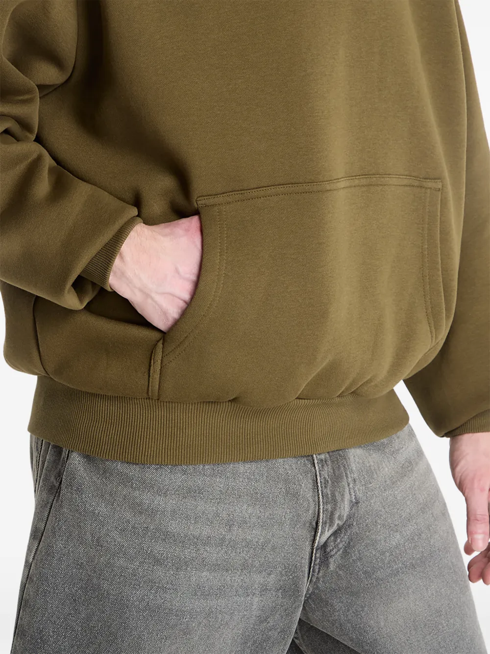 karl kani Hoodie met geborduurd logo Groen