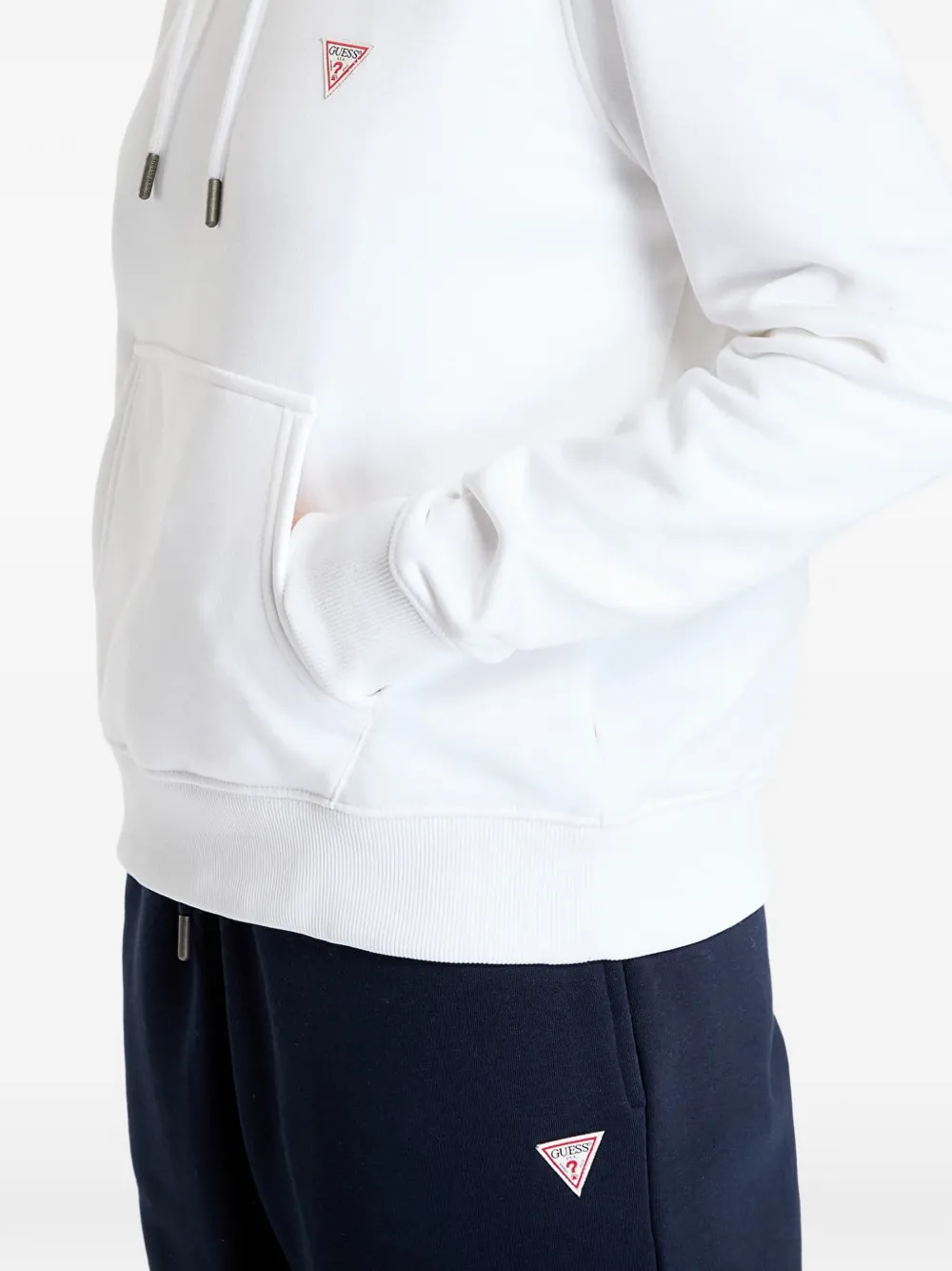 GUESS USA Iconic hoodie Wit