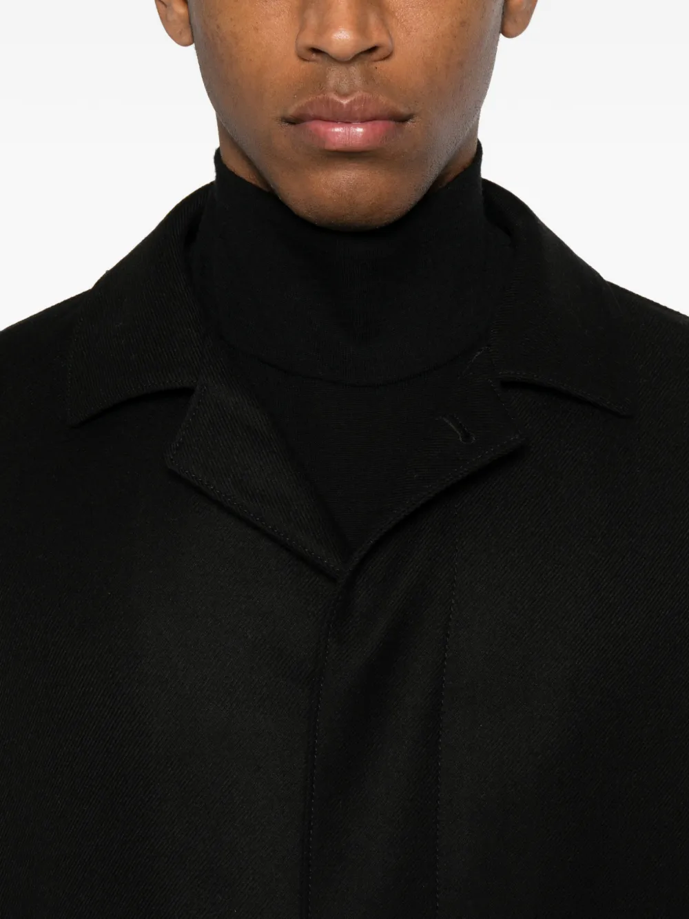 Tagliatore Twill pak met enkele rij knopen Zwart