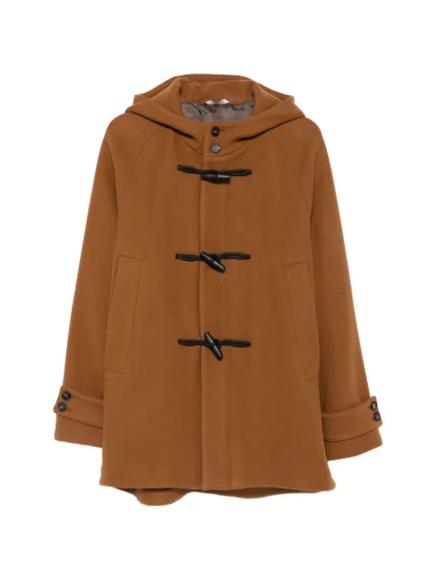 Tagliatore toggle-fastening hooded coat