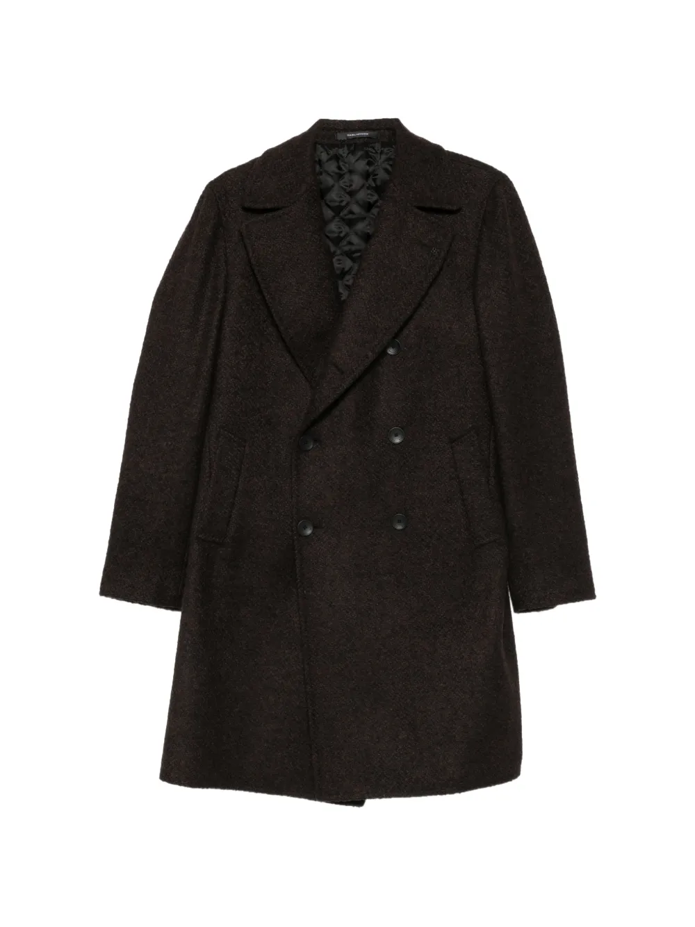 Tagliatore Arden double-breasted coat - Marrone
