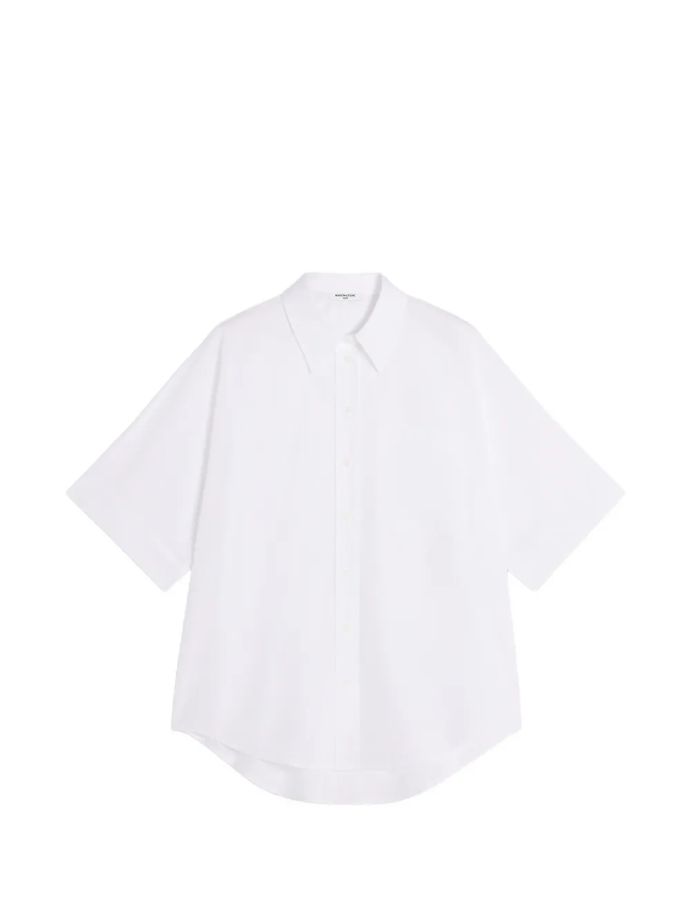 Maison Kitsuné chest-pocket shirt - Bianco