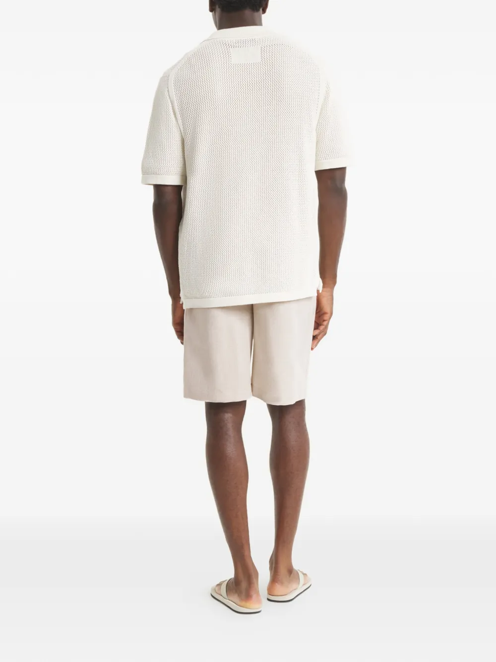 Maison Kitsuné Macadamia shorts Beige