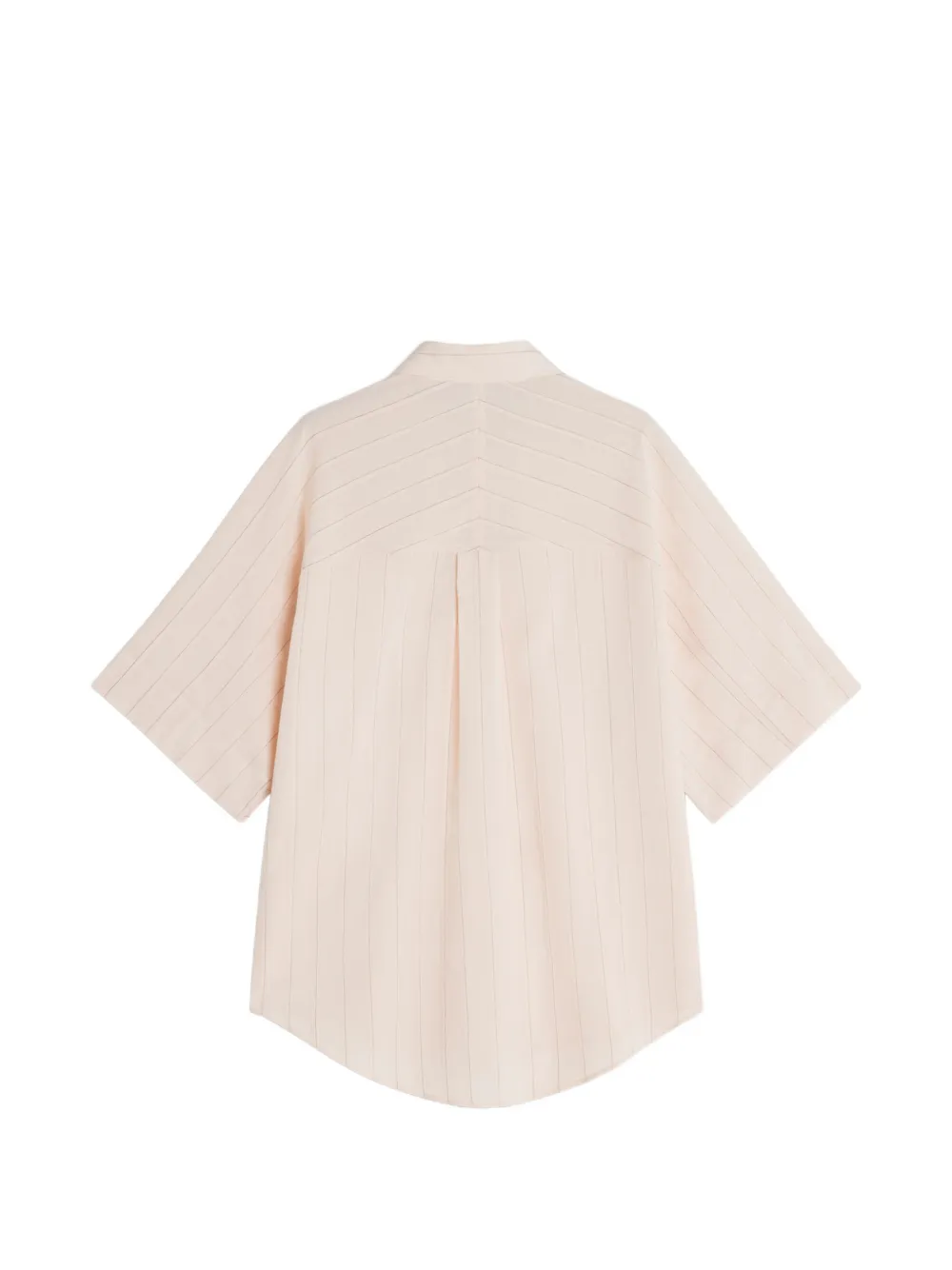 Maison Kitsuné Overhemd met korte mouwen Roze