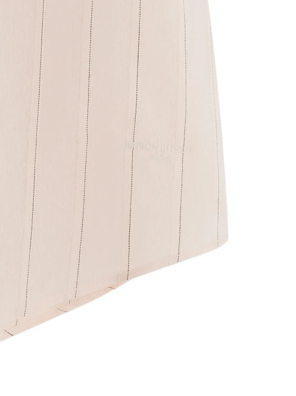 Maison Kitsuné Overhemd met korte mouwen Roze