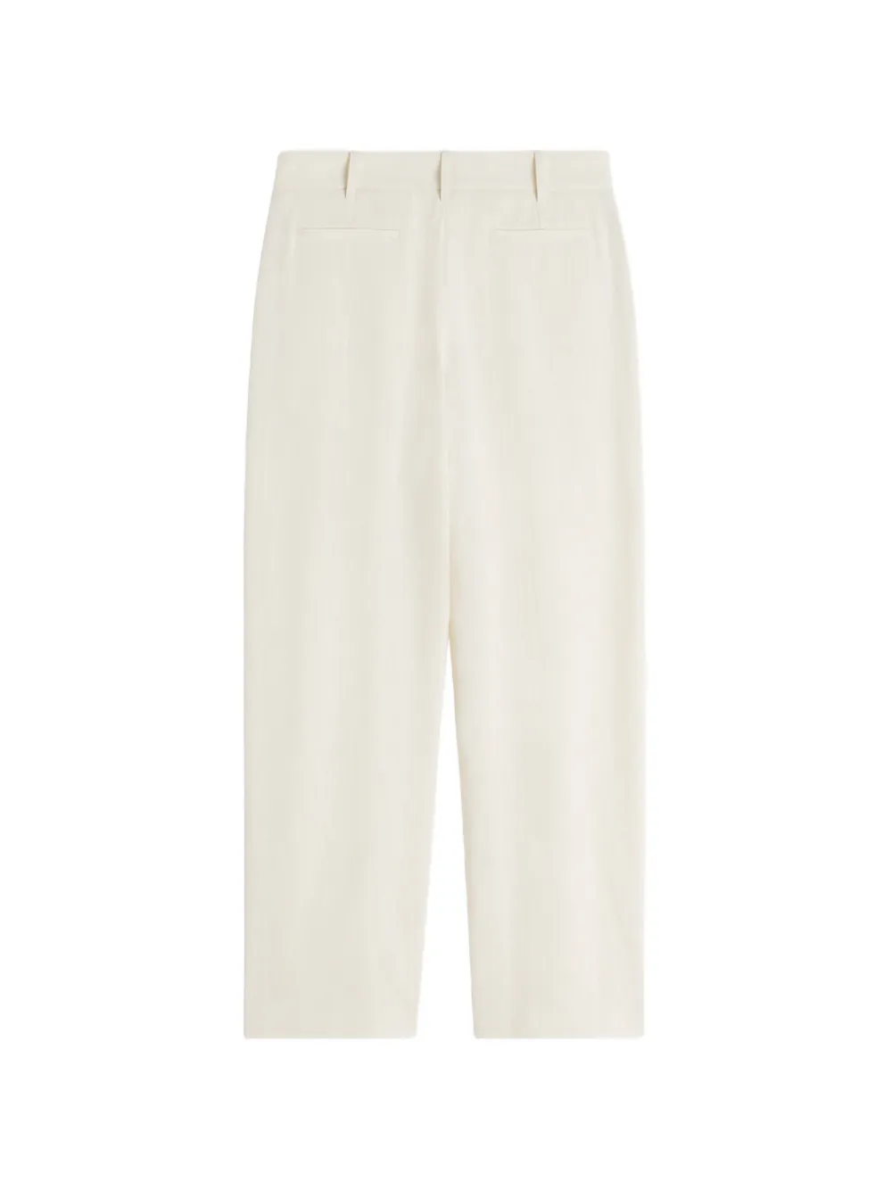 Maison Kitsuné Plooibroek met wijde pijpen Beige