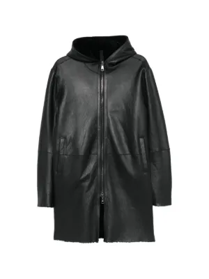 Emporio Armani レザージャケット | ブラック | FARFETCH JP