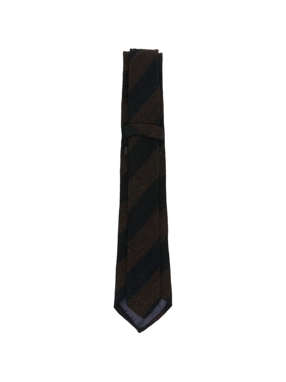 Tagliatore Gestreepte stropdas Blauw