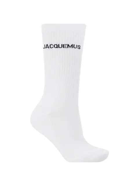 Jacquemus logo-embroidered socks