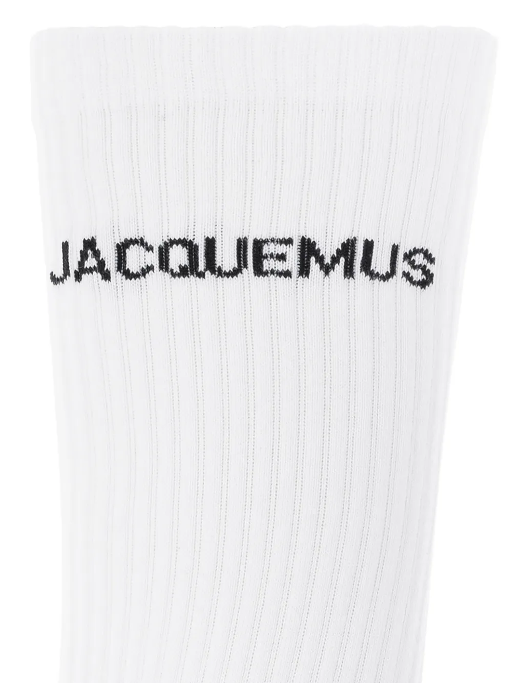 Jacquemus Sokken met geborduurd logo Wit