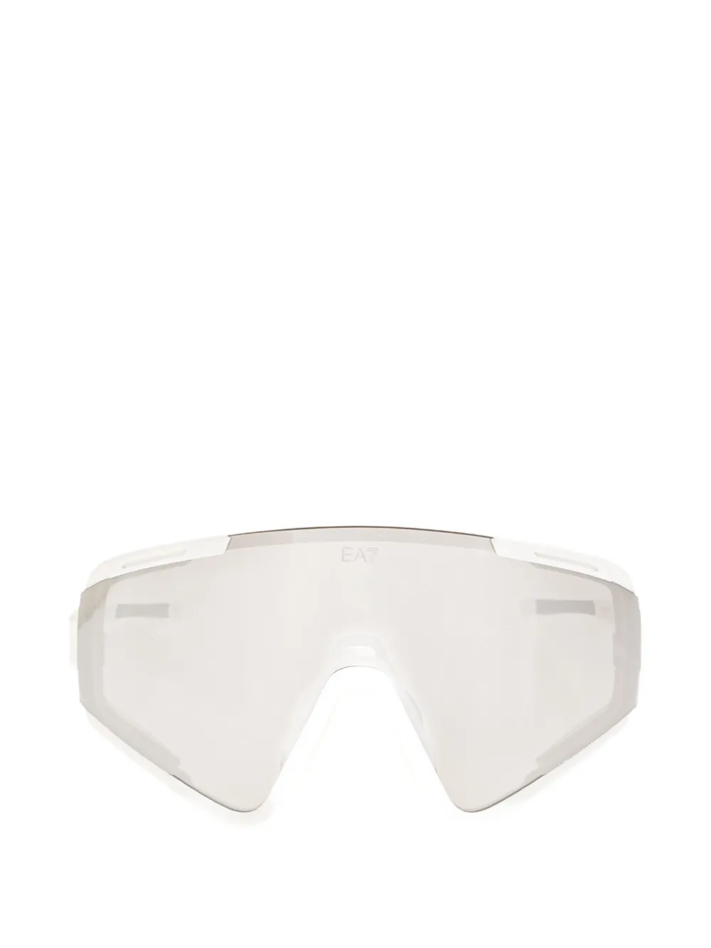 Ea7 Emporio Armani geometric-frame sunglasses - Weiß