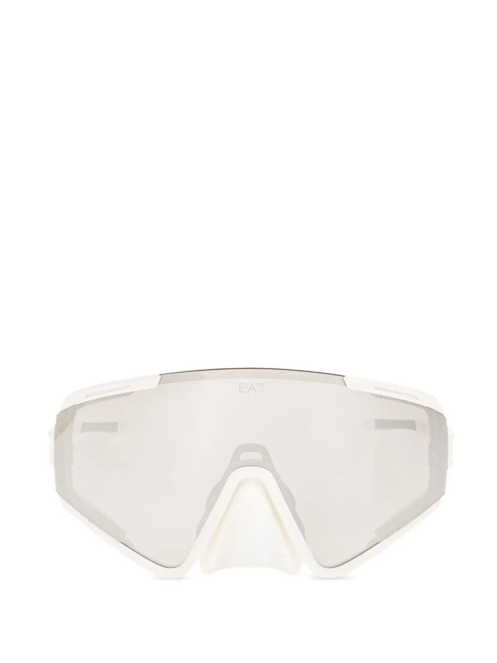 Ea7 Emporio Armani geometric-frame sunglasses - Bianco